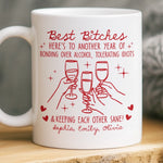 Custom Mug - Personalized Best Friend Birthday Gifts For Women, Besties, Sisters, BFF - Soul Talks Daily