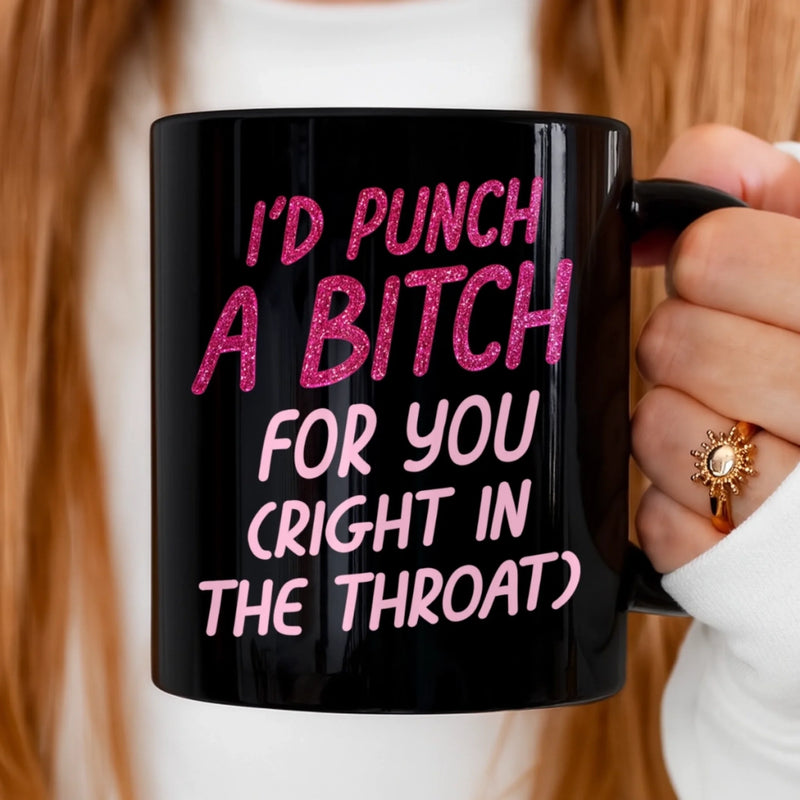 Custom Black Mug - Personalized Best Friend Birthday Gifts For Women, Besties, Sisters, BFF - Together We Are Unstoppable