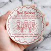 Custom Full-Print Round Jewelry Dish - Personalized Best Friend Birthday Gifts For Women, Besties, Sisters, BFF - Shared Smiles Only