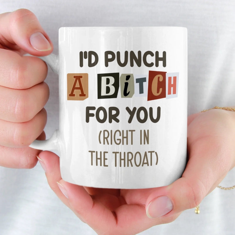Custom Mug - Personalized Best Friend Birthday Gifts For Women, Besties, Sisters, BFF - Your Energy My Peace