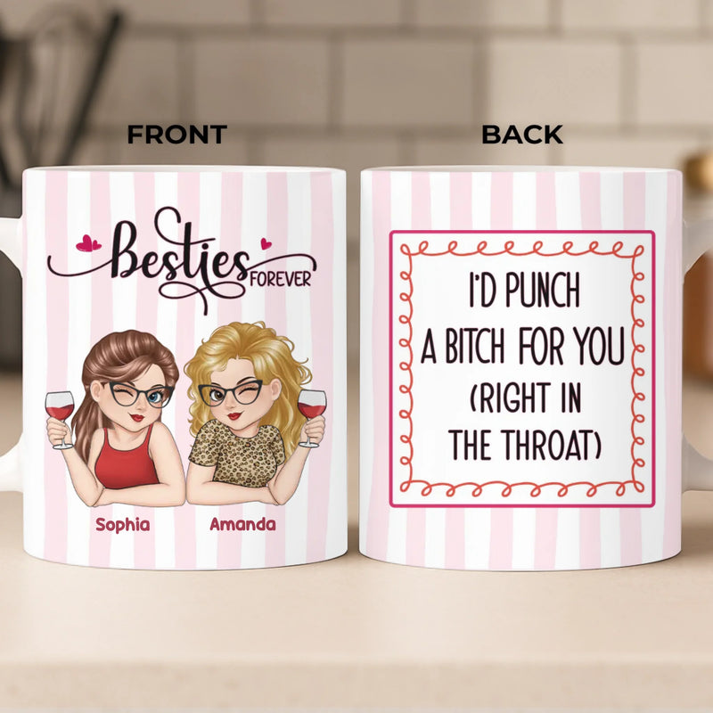 Custom Mug - Personalized Best Friend Birthday Gifts For Women, Besties, Sisters, BFF - Some Souls Just Match