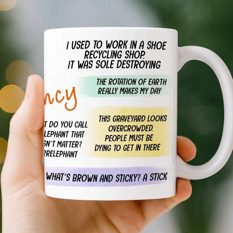 Custom Mug - Personalized Christmas Funny Gifts For Best Friends, Family, Coworker, Work Bestie - Chaos, I Call It Multitasking