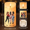 Custom LED Candle - Personalized Best Friend Birthday Gifts For Women, Besties, Sisters, BFF - Every Glow Tells Our Story