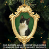 Custom Photo Acrylic Ornament - Personalized Christmas Birthday Gifts For Dog Cat Lovers, Dog Dad And Mom, Cat Owners - My Heart Belongs To My Pet