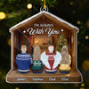 Custom Acrylic Ornament - Personalized Christmas Memorial Sympathy Gifts For Loss Of Mom, Dad - Your Love Forever Lives In Me