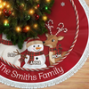 Custom Tree Skirt - Personalized Christmas Birthday Gifts For Mom, Dad, Brother, Sister, Kids - Family Makes The Season Bright