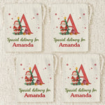 Custom Snowman Favor Bag - Personalized Christmas Birthday Gifts For Kids - Sweet Holiday Joy