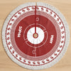 Custom Tree Skirt - Personalized Christmas Birthday Gifts For Mom, Dad, Brother, Sister, Kids - Love Circles Us Here