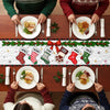 Custom Table Runner - Personalized Christmas Birthday Gifts For Mom, Dad, Brother, Sister, Kids - Together We Make Christmas Glow