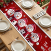 Custom Snowman Table Runner - Personalized Christmas Birthday Gifts For Mom, Dad, Brother, Sister, Kids - Joy Wrapped Around Our Hearts