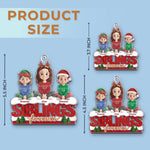 Custom Acrylic Ornament - Personalized Christmas Birthday Gifts For Brother, Sister - Together We Make Life Brighter