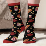Custom Name Christmas Movie Lover Gifts - Personalized Middle Tube Socks