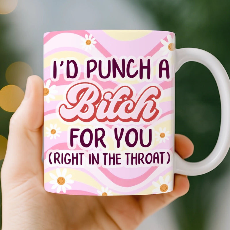 Custom Mug - Personalized Best Friend Birthday Gifts For Women, Besties, Sisters, BFF - Trust In Every Laugh