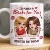 Custom Mug - Personalized Best Friend Birthday Gifts For Women, Besties, Sisters, BFF - Our Vibe Is Eternal