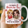 Custom Mug - Personalized Best Friend Birthday Gifts For Women, Besties, Sisters, BFF - Our Vibe Is Eternal