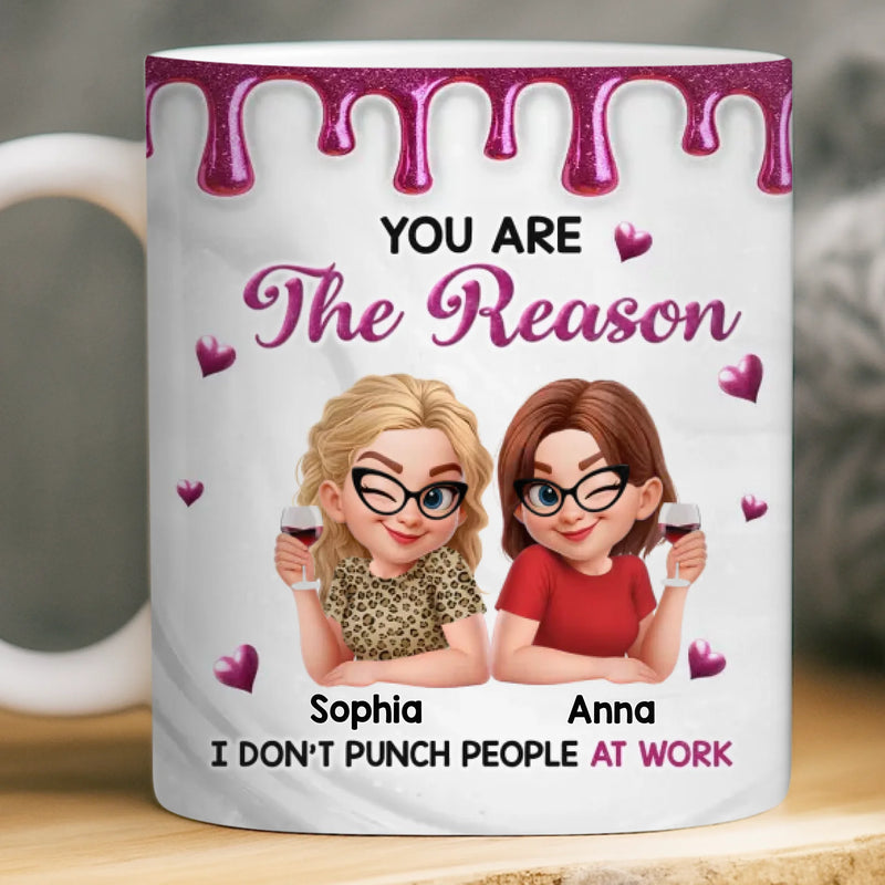 Custom Mug - Personalized Funny Gifts For Coworker, Work Bestie - Work Now Cry Later