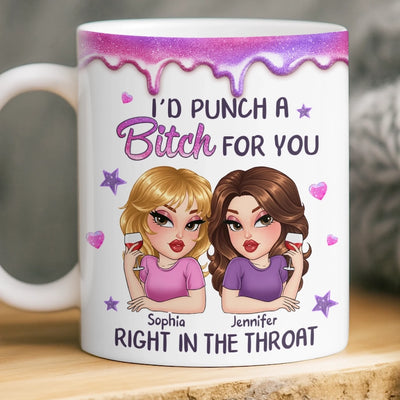 Custom Mug - Personalized Best Friend Birthday Gifts For Women, Besties, Sisters, BFF - Energy Feels Like Home