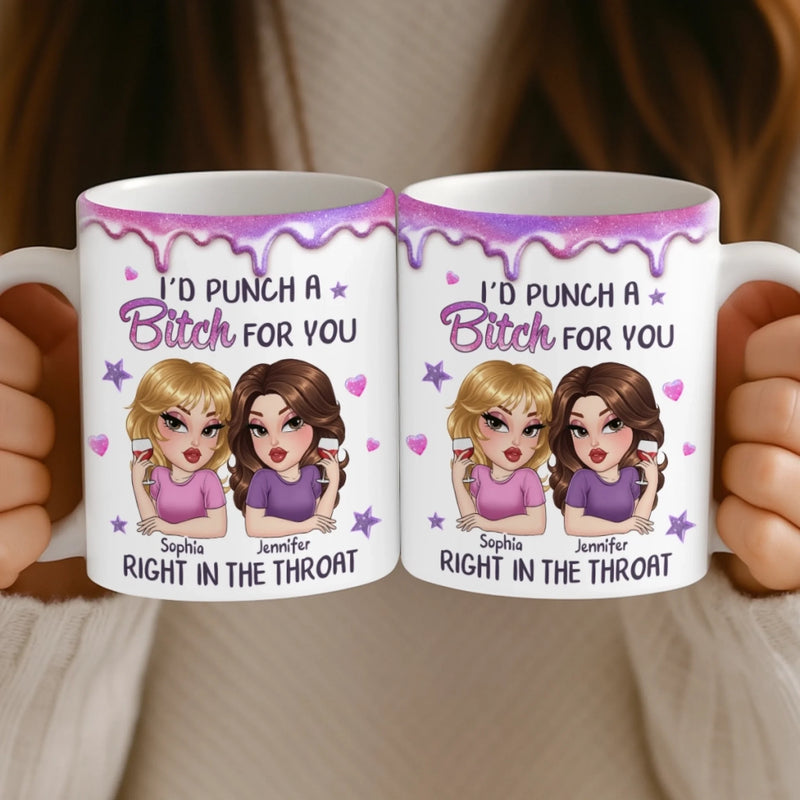 Custom Mug - Personalized Best Friend Birthday Gifts For Women, Besties, Sisters, BFF - Energy Feels Like Home