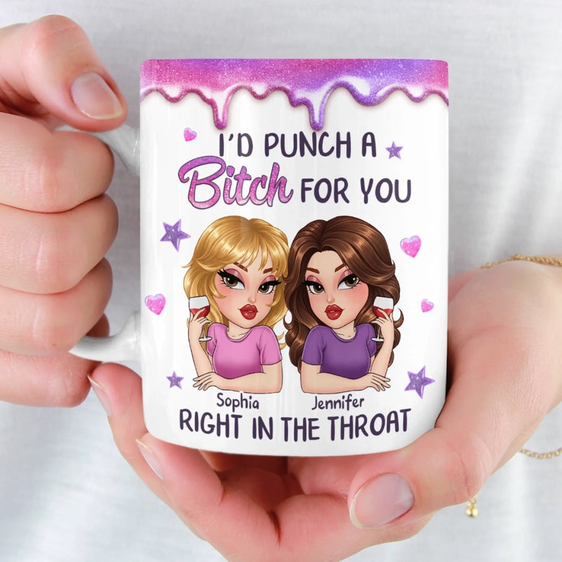 Custom Mug - Personalized Best Friend Birthday Gifts For Women, Besties, Sisters, BFF - Energy Feels Like Home
