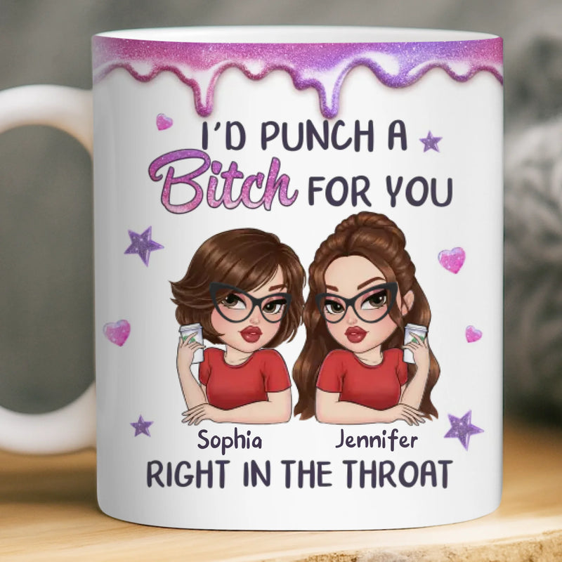 Custom Mug - Personalized Best Friend Birthday Gifts For Women, Besties, Sisters, BFF - Energy Feels Like Home