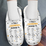 Custom Fluffy Slippers - Personalized Christmas Birthday Gifts For Mom, Dad, Grandma, Grandpa - Love Wrapped In Warmth
