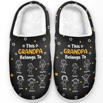 Custom Fluffy Slippers - Personalized Christmas Birthday Gifts For Mom, Dad, Grandma, Grandpa - Love Wrapped In Warmth