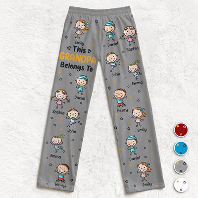 Custom Pajama Pants - Personalized Christmas Birthday Gifts For Mom, Dad, Grandma, Grandpa - Home Mode On