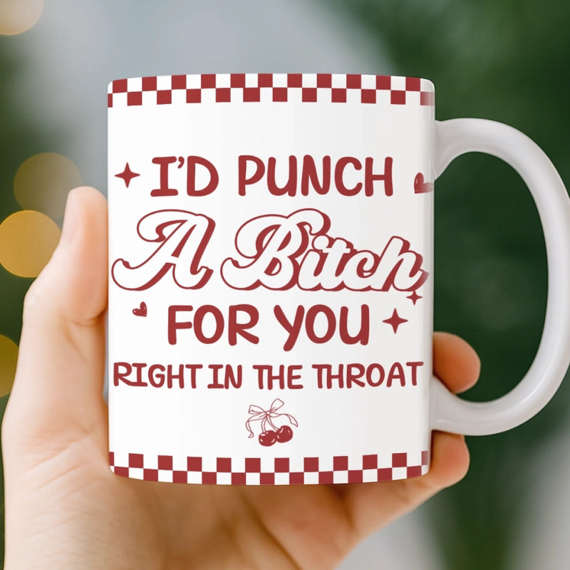 Custom Mug - Personalized Best Friend Birthday Gifts For Women, Besties, Sisters, BFF - My Favorite Kind Of Peace