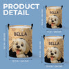 Custom Laundry Basket - Personalized Birthday Gifts For Dog Lovers, Dog Dad And Mom - Paws Off My Stuff
