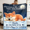 Custom Quilt Blanket - Personalized Pet Memorial Sympathy Gifts For Dogs, Cats - Your Love Still Waits At Home
