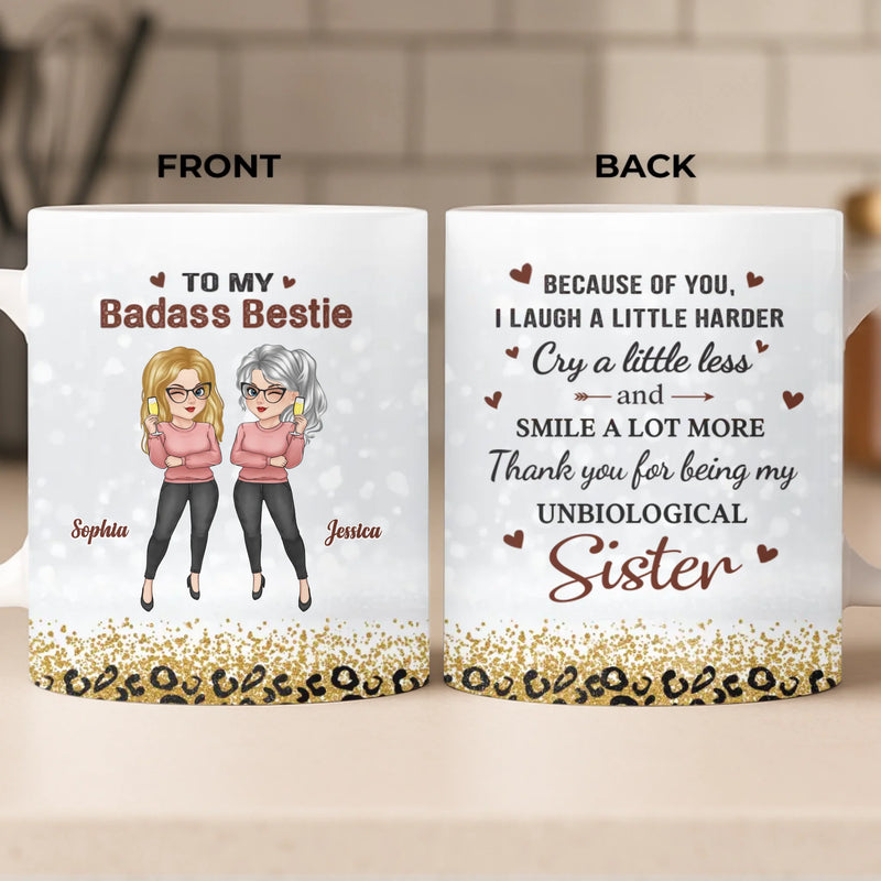 Custom Mug - Personalized Best Friend Birthday Gifts For Women, Besties, Sisters, BFF - Best Friends Best Memories