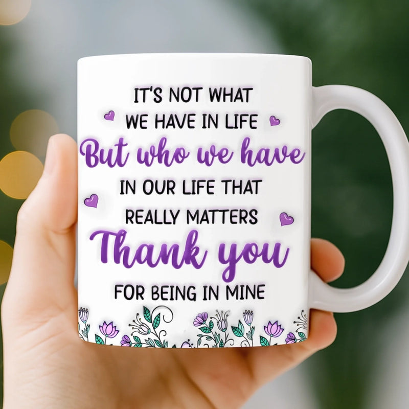 Custom Mug - Personalized Best Friend Birthday Gifts For Women, Besties, Sisters, BFF - You Balance My Crazy