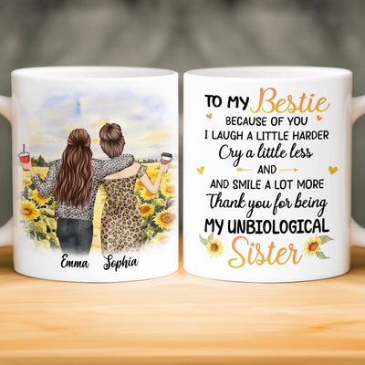 Custom Mug - Personalized Best Friend Birthday Gifts For Women, Besties, Sisters, BFF - We Get It All
