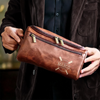 Custom Engraved Leather Toiletry Bag - Personalized  Christmas Birthday Baseball Gifts For Baseball Lovers, Sports Fans, Sports Lovers - Every Stitch Tells A Story