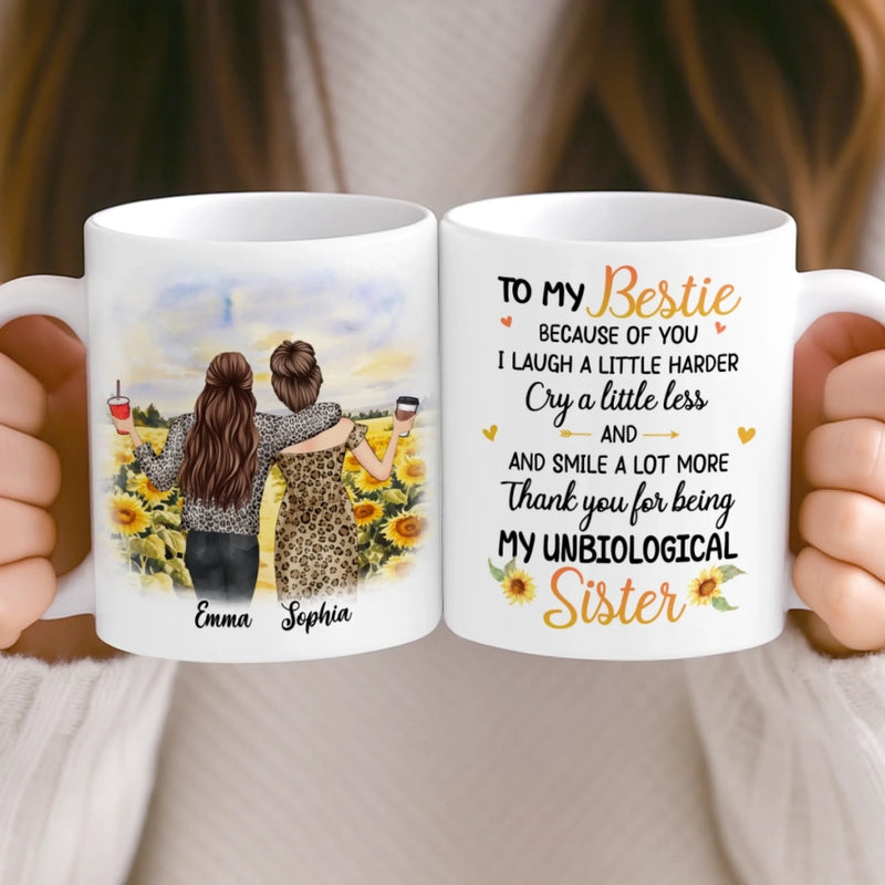 Custom Mug - Personalized Best Friend Birthday Gifts For Women, Besties, Sisters, BFF - We Get It All