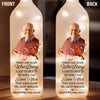 Custom Photo Always In My Heart, Never Far Away - Memorial Personalized Custom Bottle Lamp - Sympathy Gift For Family Members