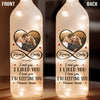 Custom Photo Every Moment Spent With You Is A Treasure - Couple Personalized Custom Bottle Lamp - Gift For Husband Wife, Anniversary