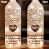 Like A Tree, Your Love Gives Me Roots And Wings - Family Personalized Custom Bottle Lamp - Gift For Mom, Grandma