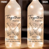 You Are The Reason I Believe In Magic - Couple Personalized Custom Bottle Lamp - Gift For Husband Wife, Anniversary