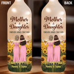 A Love Link That Never Fades - Family Personalized Custom Bottle Lamp - Mother's Day, Gift For Mom, Daughter