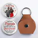 Custom Name Friendship Gifts for Best Friends - Personalized Pocket Hug