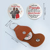 Custom Pocket Hug - Personalized Best Friend Birthday Gifts For Women, Besties, Sisters, BFF - Our Laughs Make Life Shine