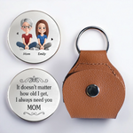 Custom Pocket Hug - Personalized Birthday Gifts For Mom, Dad - You Make This Home