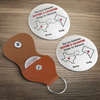 Custom Long Distance Pocket Hug - Personalized Birthday Gifts For Mom, Dad - Love Knows No State Lines