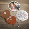 Custom Photo Pocket Hug - Personalized Birthday Gifts For Mom, Dad, Son - Home Is Wherever You Are