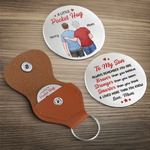Custom Pocket Hug - Personalized Birthday Gifts For Mom, Dad, Daughter, Son - A Tiny Hug For You