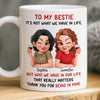 Custom Mug - Personalized Best Friend Birthday Gifts For Women, Besties, Sisters, BFF - Better Together Always