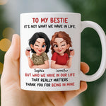 Custom Mug - Personalized Best Friend Birthday Gifts For Women, Besties, Sisters, BFF - Better Together Always