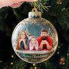Custom Photo Acrylic Ornament - Personalized Christmas Birthday Gifts For Mom, Dad, Brother, Sister, Kids - Forever Our Favorite Season