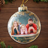 Custom Photo Acrylic Ornament - Personalized Christmas Birthday Gifts For Mom, Dad, Brother, Sister, Kids - Forever Our Favorite Season